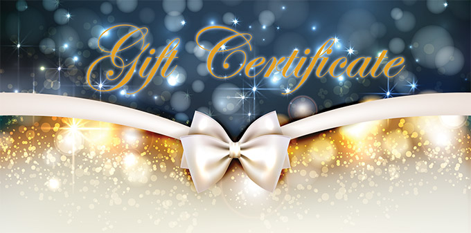 gift certificate